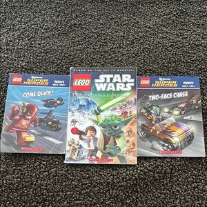 LEGO Super Heroes and Star Wars Kids Book Set